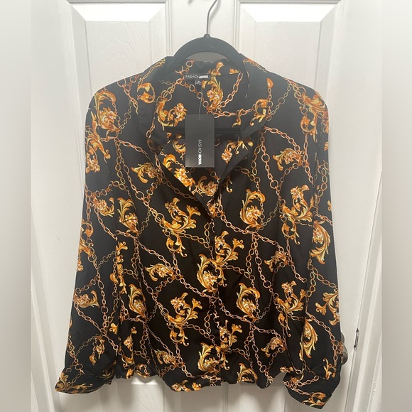 NWT Fashion Nova Blouse - Picture 3 of 6